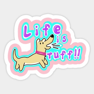 funny pet quote Sticker